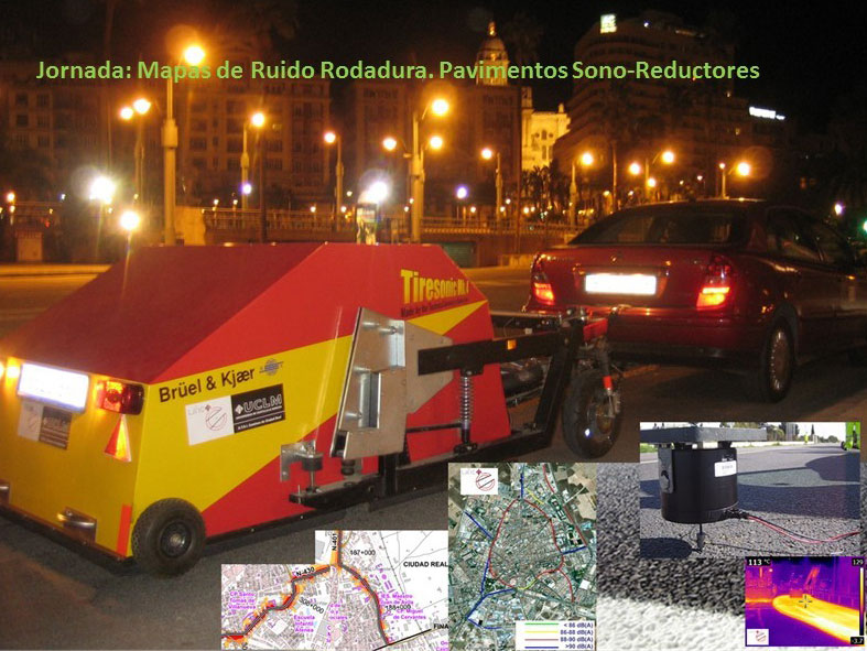 Equipo medición ruido rodadura