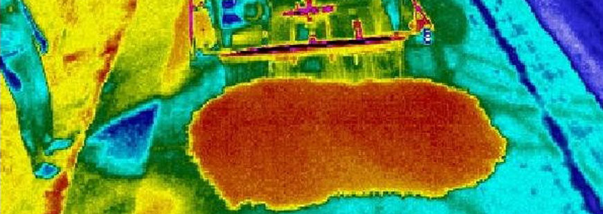 Termografía pavimento poroso